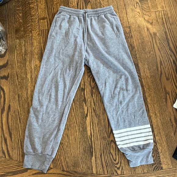 Sub Urban Riot Grey Elasticized Waist With Tie Joggers - Picture 2 of 6